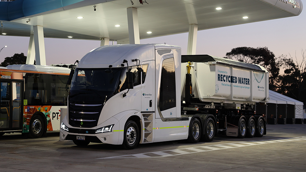 Barwon Water's new hydrogen prime mover